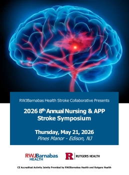 8th Annual RWJBH Nursing and APP Stroke Symposium: Stroke Care in Action: From Door to Recovery: Rapid Decisions, Advanced Imaging, and Real-World Stroke Management Banner